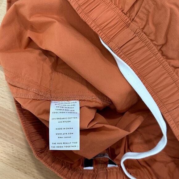 AYR The Dirtbag Shorts Drawstring in Rind NEW size Large Classic Preppy - Picture 8 of 10